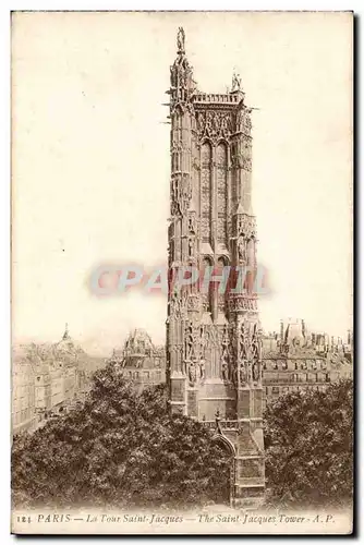 Paris Cartes postales Tour Saint Jacques