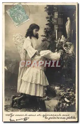 Cartes postales Fantaisie Enfants Ange angel