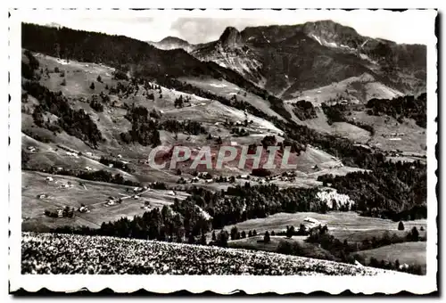 Cartes postales moderne Vallon de Villard Sonloup et rochers de Naye