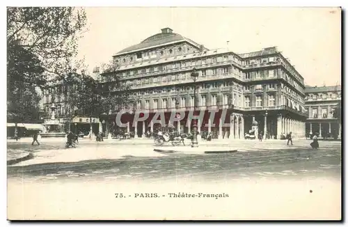 Cartes postales Paris Theatre francais