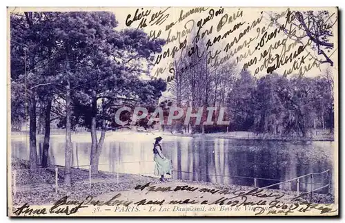Cartes postales Paris Le lac Daumesnil au bois de Vincennes