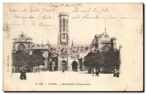 Cartes postales Paris St Germain l&#39auxerrois