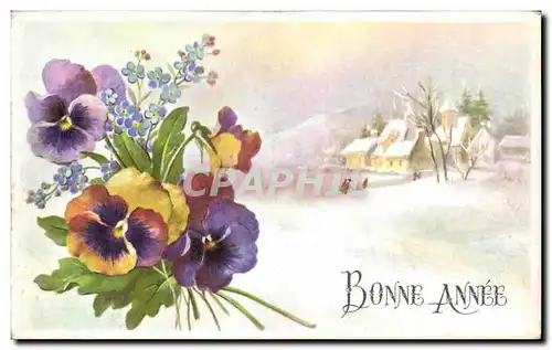 Cartes postales Fantaisie Bonne annee