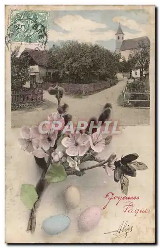 Cartes postales Fantaisie Joyeuses Paques Easter