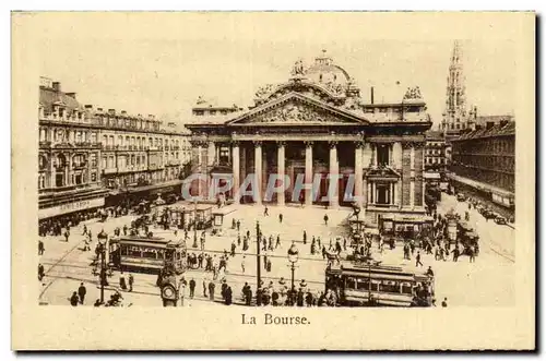 Cartes postales Bruxelles La Bourse