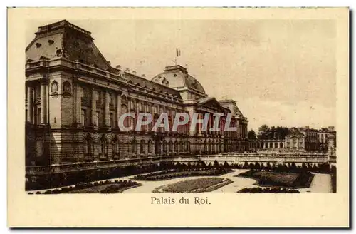 Cartes postales Bruxelles Palais du roi