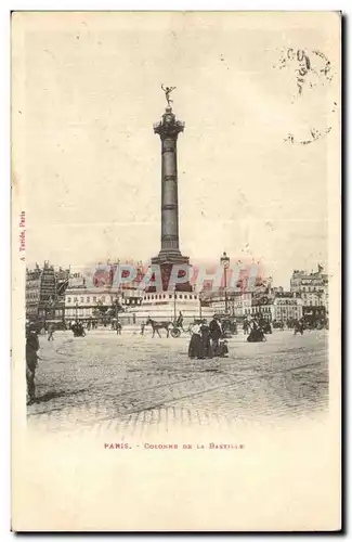 Paris Cartes postales Colonne de la Bastille