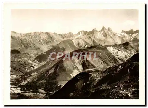 Moderne Karte circuit des grands cols