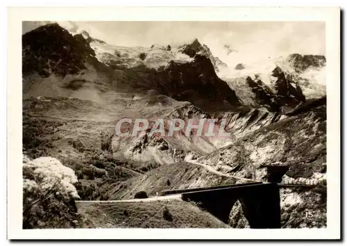 Moderne Karte circuit des grands cols