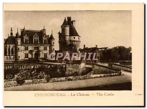 Cartes postales Chenonceau Le chateau