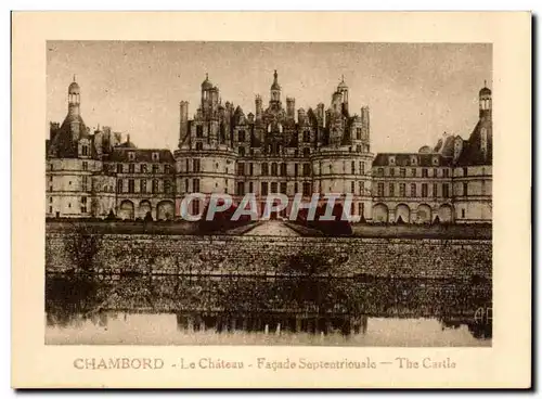 Cartes postales Chambord Le chateau