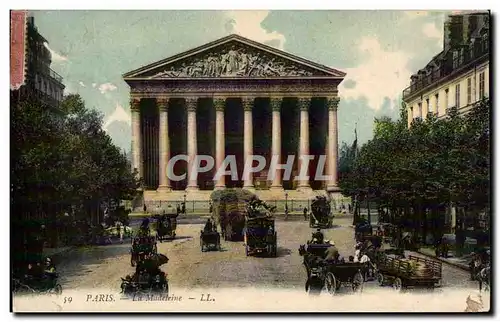 Cartes postales Paris La Madeleine