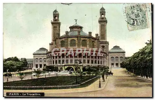 Cartes postales Paris le Trocadero