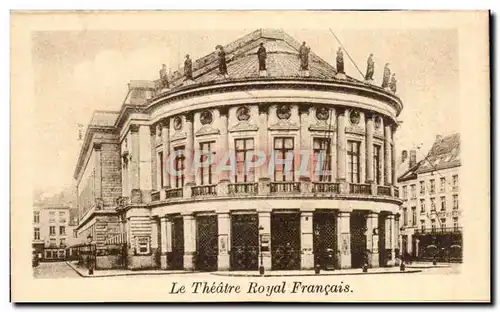 Belgie Belgique Anvers Cartes postales Le theatre royal Francais