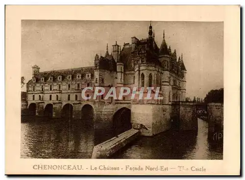 Chenonceau Ansichtskarte AK Le chateau