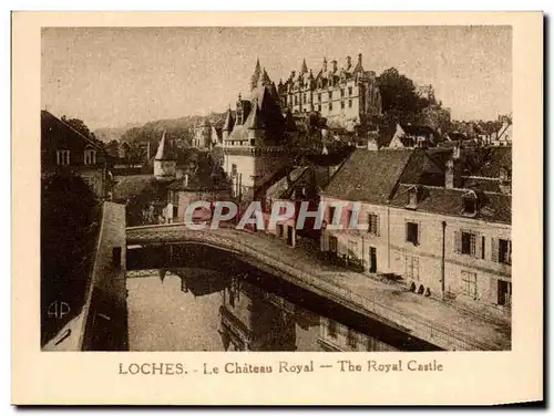 Loches Cartes postales Le chateau