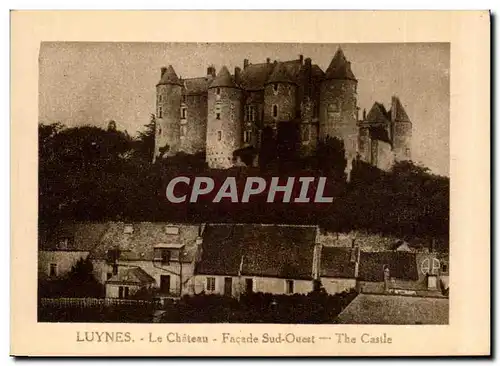 Luynes Cartes postales Le chateau