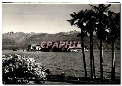 Moderne Karte Italie Italie Lago Maggiore Stresa Isola Bella