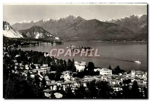 Cartes postales moderne Italie Italie Lago Maggiore Stresa e le isola