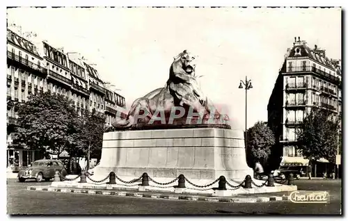 Paris Moderne Karte Le lion de Belfort