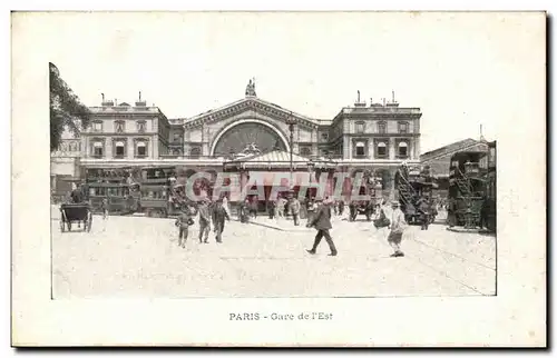 Paris Cartes postales Gare de l&#39ESt