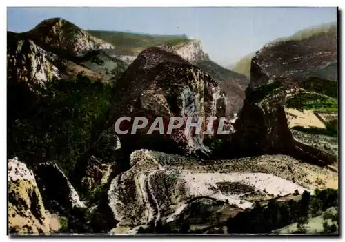 Cartes postales moderne Excursion du gorges du Verdon Lee point sublime entree du grand canon