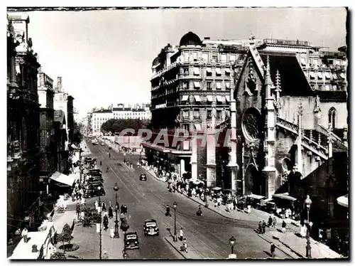 Cartes postales moderne Lyon La place des Cordeliers et l&#39eglise Saint Bonnaventure