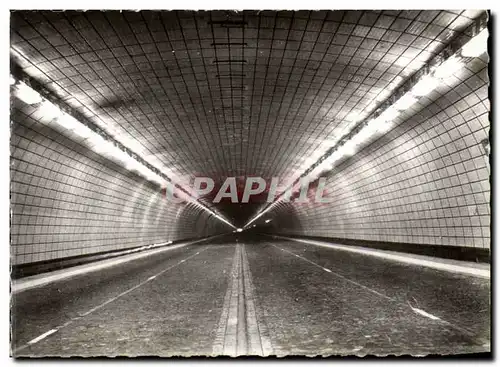 Cartes postales moderne Lyon Le tunnel routier sous la colline de la Croix rousse