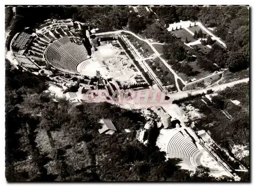 Cartes postales moderne Lyon Le theatre antique de Fourviere Au premier plan l&#39Odeon