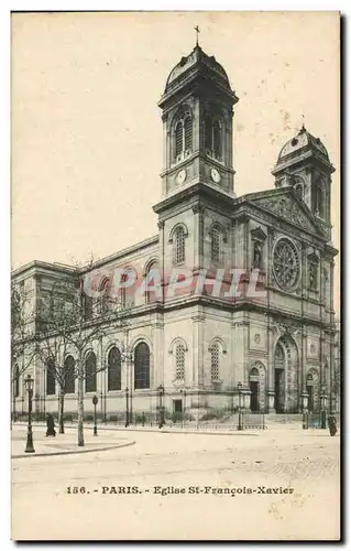 Paris Cartes postales Eglise Saint Francois Xavier