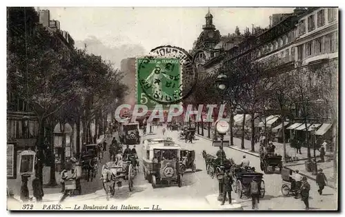 Paris Cartes postales Boulevard des italiens