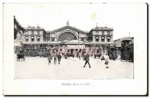 Paris Cartes postales Gare de l&#39Est