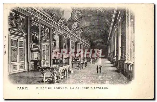 Paris Cartes postales Musee du Louvre Galerie d&#39aPollon