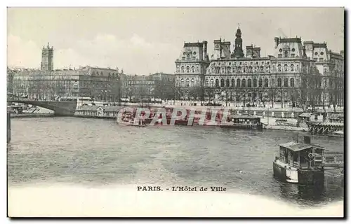 Cartes postales Paris L&#39hotel de ville