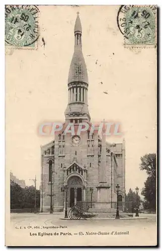 Paris Cartes postales Notre DAme d&#39Auteuil