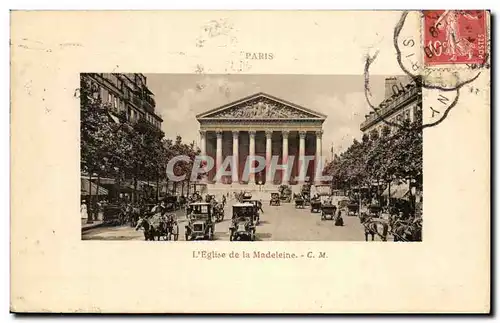 Paris Cartes postales Eglise de la Madeleine