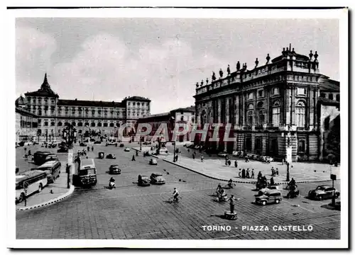 Italie italia Torino Cartes postales moderne Piazza Castello