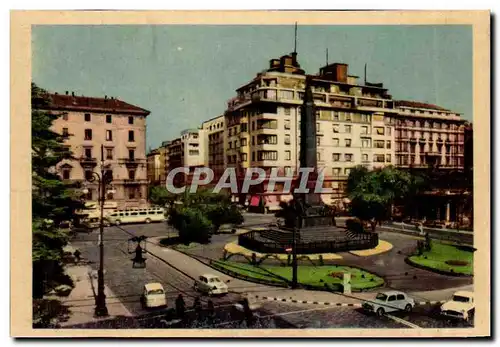 Italie italia Moderne Karte Milano