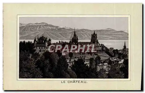 Ansichtskarte AK Suisse Lausanne Le chateau