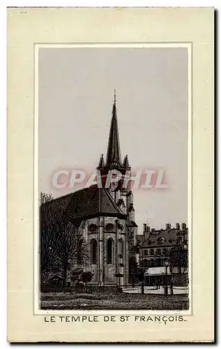 Cartes postales Suisse Lausanne le temple de St Francois