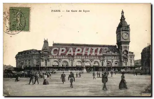 Paris Cartes postales Gare de Lyon