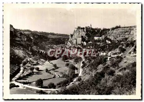 Cartes postales moderne Rocamadour Vue generale