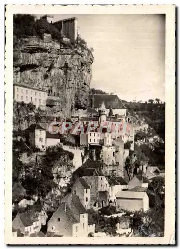 Cartes postales moderne Rocamadour Les sanctuaires et le chateau