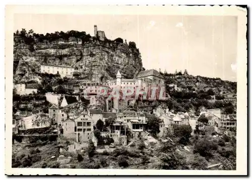 Cartes postales moderne Rocamadour Vue generale
