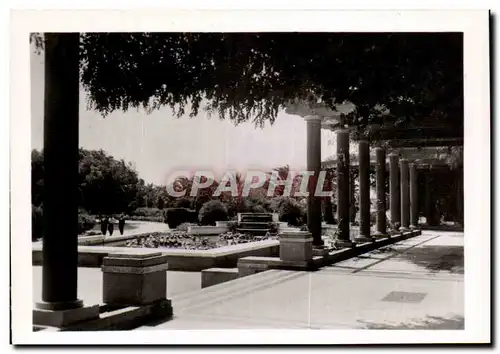 Cartes postales moderne Maroc Mazagan Une Pergola du jardin Lyautey