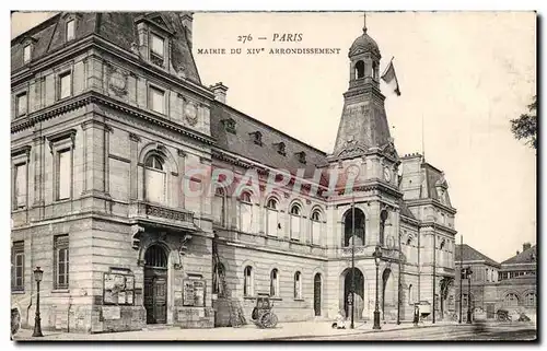 Paris Ansichtskarte AK Mairie du 14eme