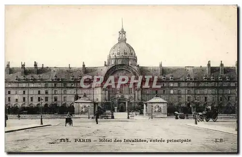 Paris Ansichtskarte AK Hotel des Invalides Entree principale