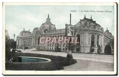 Paris Cartes postales Le petit palais Champs Elysees