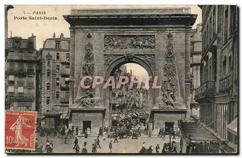 Paris Cartes postales Porte Saint Denis