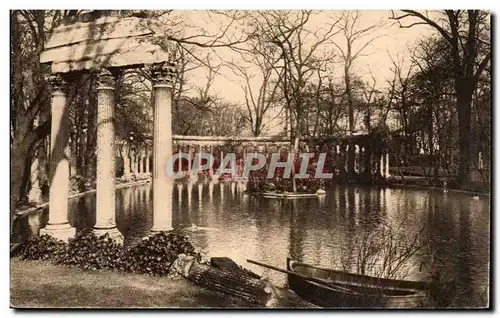 Paris Ansichtskarte AK Parc Monceau La colonnade